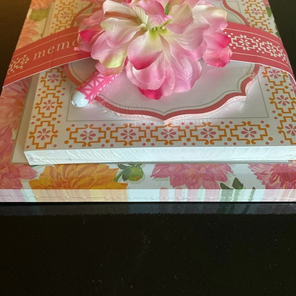 Pink Floral Hallmark Notebooks and Journal NWT